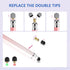 Stylus Pens for Touch Screens (5 Pcs), CPKEON Capacitive Stylus Pencil 2 in 1 Precision Stylus Pen with Replaceable Tips for iPad iPhone Tablets S...