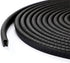 QBUC Car Door Edge Guards,13Ft(4M) Rubber Clip Seal U Shape Edge Trim Guard Protection Car Door Protection Fit for Most Models...