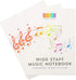Bright Creations Music Composition Notebooks, Manuscript Staff Paper for Kids, 50 Sheets (3 Pack)...