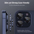 Jeluse 3X2 Pack Compatible for iPhone 15 Pro Max/iPhone 15 Pro Camera Lens Protector 9H Tempered Glass Cover, Drop Protection, Scratch Resistant, ...