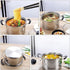 Soup Pan Stainless Steel Stockpot with Lid, Soup Stock Pot, Nonstick Cooking Pot with Handle, Pasta Pot, Saucepot Cookware (16X16CM) Milk Pan...