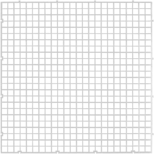 8PCS Fish Tank Dividers Lid, Aquarium Grid Bottom Isolation Tray Board, Plastic Egg Crate...