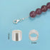 30 Pcs Crimp Beads for Jewelry Making - S925 Sterling Silver Crimping Beads, 2 mm Crimp Tube Beads for DIY Earrings Bracelet Necklace Jewelry Maki...