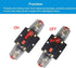 30A 40A 50A 60A 80A 100A 150A Audio Circuit Breaker Auto Car Stereo Inline Fuse Holders Inverter, Manual Reset 12V-24V DC for Automotive Marine Bo...