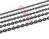 33 Feet Black Stainless Steel Flat Cable Chains Link Spool Bulk with 20 Lobster Clasps and 50 Jump Rings for Pendant Necklace Jewelry DIY Making...