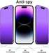 2 PCS Anti-Blue Privacy Matte Tempered Glass for iPhone 14 Pro Max Anti-Glare Anti-Spy Screen Protector Anti-Peeping Film 6.7 inch...