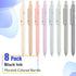 School Supplies Aesthetic Gel Pens, 0.5mm Fine Point Black Cute Pens Office Desk Accessories, Japanese Stationary Home Work Essentials Nurse Schoo...