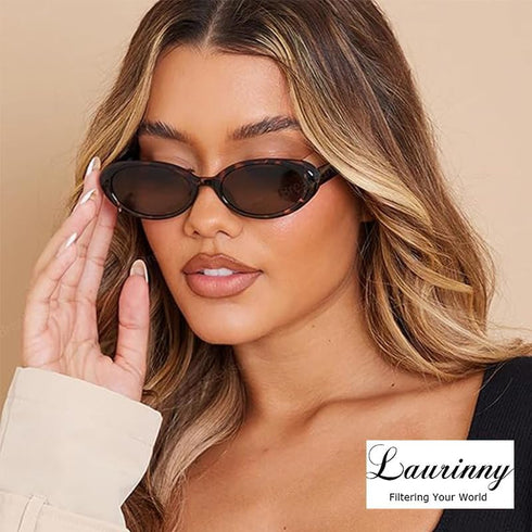 90s Sunglasses for Women Men Retro Oval Sunglasses Glasses...