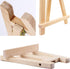 Small Tabletop Display Stand 8 inch Wooden Table Top A-Frame Artist Easel Canvas Photo Picture Sign Holder Stand...