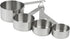 GoodCook Gourmet Measuring Cup Set, Stainless Steel 4-pc., 1/4, 1/3, 1/2, 1 Cup etched measurements...