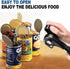 PAKITNER- Safe Cut Can Opener, Smooth Edge Can Opener - Handheld Easy Turn Knob, Manual Can Opener, Ergonomic Smooth Edge, Food Grade Stainless St...