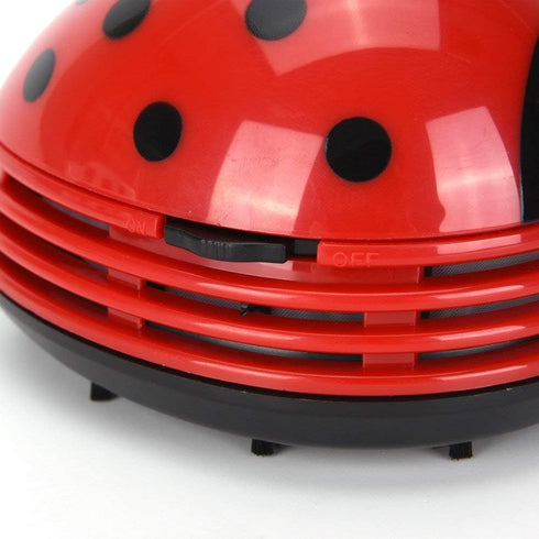 Ladybug Vacuum Cleaner - Mini Vacuum Cleaner Portable Corner Desk Vacuum Cleaner Mini Cute Vacuum Cleaner Dust Sweeper 1Pcs...