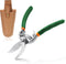 6 Inches Pruning Shears Soft Grip Bypass Pruner Classic Hand Pruner Tree Trimmer Gardening Tool with Leather Sheath Pouch...