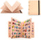 storage organizer collection books for shoe buckles charms pin accessories display (pink)...