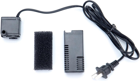Mini Aquarium Filter Internal Submersible Fish Turtle Tank Filter (60 GPH)...