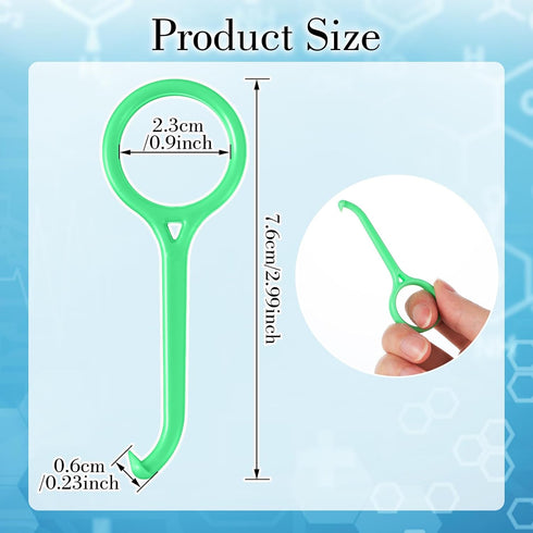 20PCS Aligner Removal Tool, 5Colors Clear Braces Removal Tool Kit for Invisible Removable Braces Aligners Retainers Dentures...