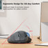 Nulea Wireless Trackball Mouse, Rechargeable Ergonomic, Easy Thumb Control, Precise & Smooth Tracking, 3 Device Connection (Bluetooth or USB), Com...