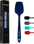 Silicone Spoon Spatula - 600ºF Heat-Resistant Non-Stick Rubber Spoonula | Use as Silicone Kitchen Scraper Utensil - Baking and Cooking Strong Stai...