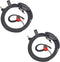 UAYESOK Radio Earpiece with Mic PTT, 1 pin G Shape Headset for Motorola Talkabout Walkie Talkie T200 T200TP T260 T402 T460 T465 T600 T800 T6500 MR...