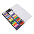 Rainbow Face Paint Split Cake Body Painting Professional 12 Colors Face Body Paint Kit Largest Oil Based Hypoallergenic Neon Face Painting Palette...