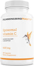 Liposomal Vitamin C 1600mg, High Absorption Vitamin C for Immune Support, Fat Soluble VIT C Antioxidant Supplement for Collagen Synthesis, Joint S...