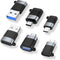 AreMe USB C Adapter (6 Pack), Micro USB Male to USB C Female, USB 3.0 Male to USB C Female, USB Type-C Male to USB 3.0 Female Converter Connector...