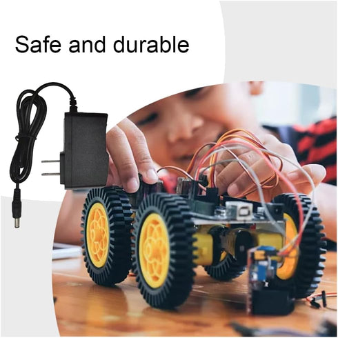 4.2V 2A Power Supply Adapter AC to DC 5.5mmx2.5mm 3.5mmx1.35mm Wall Charger Replacement 4ft Power Cord Input 100-240V 50-60Hz Output 9 Volt 1.5 Am...