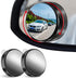 Car Blind Spot Mirror, 2 inch Reusable Round HD Glass Convex 360° Wide Angle Side Rear View Side Mirror with Sucker for Cars SUV and Trucks(2 Pcs ...