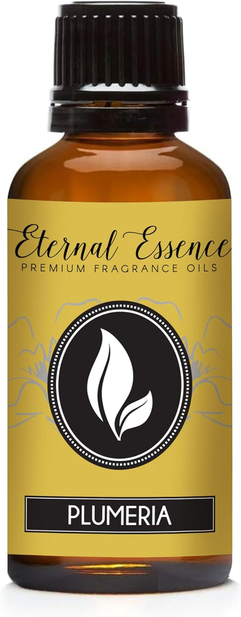 Eternal Essence Oils Plumeria 30ml Premium Fragrance Oil - for Candle, Soap Making, Aromatherapy, Diffusers, Home Care, & Humidifiers...