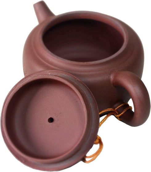 Zisha Clay Teapot Chinese Tea Pot Ceramics Purple Sand Pot Kungfu Tea Kettle Filter Loose Tea (8oz)...