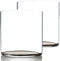 Amehla "Bare Ultra Thin Cocktail Glasses 12-ounce Double Old Fashioned Whiskey Glasses - Bar Set for use as Mixed Drinking Cup - Bourbon Tumblers,...