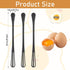 3 Pcs Tiny Whisk, Whisk Tool, Multifunctional Small Whisks for Cooking, Mini Whisk, Mini Small Wisk for Blending, Whisking, Beating Ingredients, M...