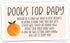 m&h invites 50 Little Cutie Books for Baby Shower Request Cards - Invitation Inserts - Gender Neutral or Girl Baby Shower...