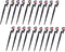 Refraction Spray Nozzle, G Type Atomizing Nozzles, Micro Rotary Tripod Nozzle Sprinklers Head Refractive Misting Irrigation Plant Rotating Sprinkl...