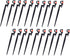 20Pcs Watering Sprayer, G Type Adjustable 360 Degree Water Irrigation Drippers on Stake Emitter Drip System...