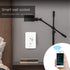 MOES WiFi Smart Wall Outlet,15A Divided Control 2 in Wall Socket with USB Interface,Smart Life/Tuya APP Remote Control Compatible with Alexa and G...