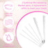 Eyebrow Microblading Marker Pen, 2pcs Skin Marker Pen Eyebrow Makeup Position Mapping Mark Tools Eyebrow Mapping Pen Stencil with 4 replacement re...