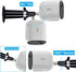 Mount Mounting Bracket Adjustable Mount Outdoor Indoor Equipped for Arlo Arlo Essential Arlo Pro Arlo Go Arlo Pro 2/pro 3/Arlo Ultra 2 (2 Pack BLa...