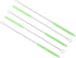 PATIKIL 10"x3/8" Long Straw Brush, 5 Pcs Drinking Straw Cleaning Brush Nylon Pipe Tube Cleaner Brush for Cleaning Straws Pot Spout, Green...