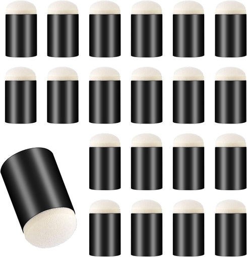 Prasacco 20 Pieces Finger Sponge Daubers, Finger Painting Sponge Craft Drawing Sponge for Arts Craft Painting Sponges for Painting Sponge Dauber f...