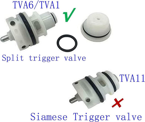 TVA6 Trigger Valve Fits Bostitch Supercedes TVA1 Part fits Max CN55, CN70 and CN80 Coil Nailers Repair Parts...