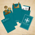 LUXPaper #1 Coin Envelopes | 2 1/4" x 3 1/2" | Teal | 80lb. Text | 50 Qty...