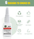 20g Metal glue,glue for metal,for bonding between metal and metal,metal and other material.Instant super glue for metal,stainless steel,DIY craft,...