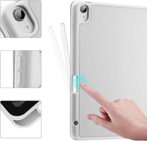 LovRug for iPad Air 11 Inch Case (M2) 2024, iPad Air 5th Generation Cases 2022/iPad Air Case 4th Generation 2020 10.9 Inch with Pencil Holder, Sof...