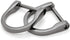 CRAFTMEMORE D-Rings Screw in Shackle Horseshoe D Ring DIY Key Holder Purse Accessories for 1 Inch Strap 4 Pack (Gunmetal)...