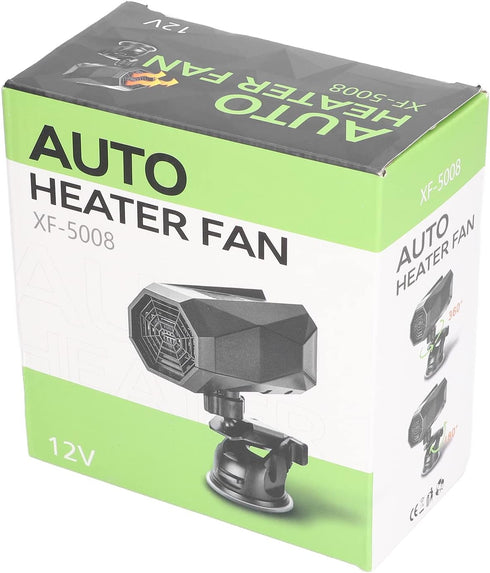 Car Heating, Car Window Defroster, Portable Heater For Car, 12v Car Heater Multifunction 360° Adjustable Fast Heating Universal Windshield Demiste...