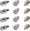 Cctv4Less BNC Male to RCA Female Adapter – Straight Connector for CCTV, Security Camera, Coaxial RG6, TV & Satellite (10)...