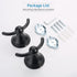 FILTA Towel Hooks for Bathrooms Wall Mounted, Black Towel Hooks, Robe & Towel Hooks, Bathroom Towel Hooks for Wall, Towel Hangers for Bathroom Wal...