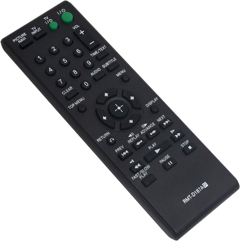 RMT-D187A Replaced Remote Control Sub RMT-D189P Fit for Sony CD Player DVP-SR500H DVP-SR401HP DVP-NS710H DVP-SR101P DVP-SR510P DVP-SR200P...