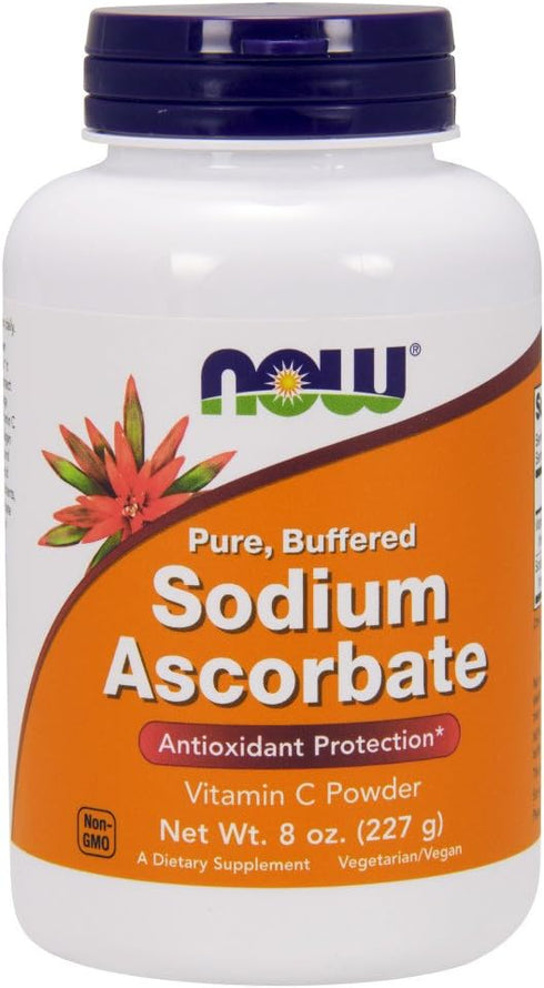 Now Supplements, Sodium Ascorbate Powder, 8-Ounce (Pack of 2)...